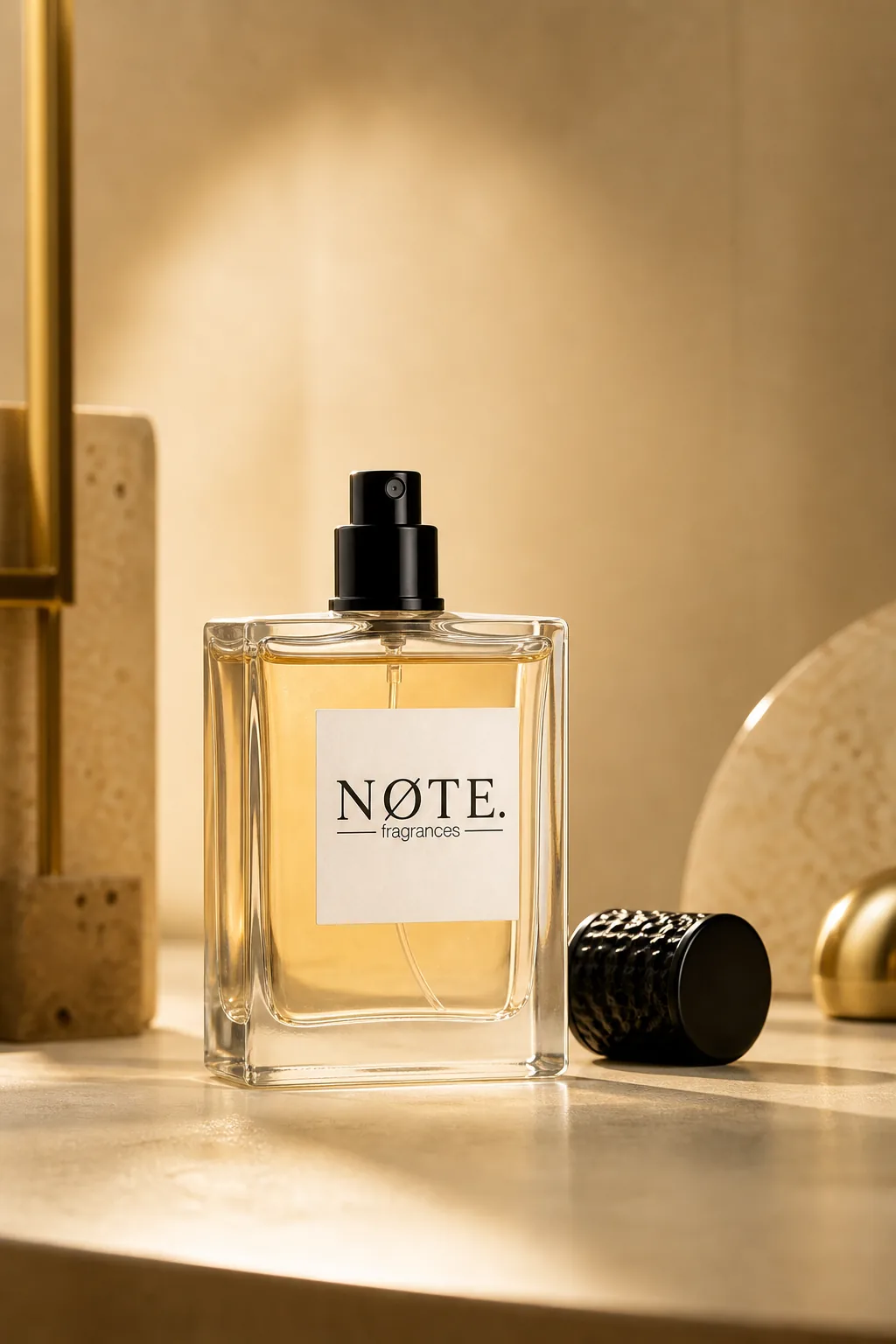 N&Oslash;TE Parfum vor dem Sprühen